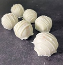 White chocolate Salted Peanut Butter Balls - 6 Pieces