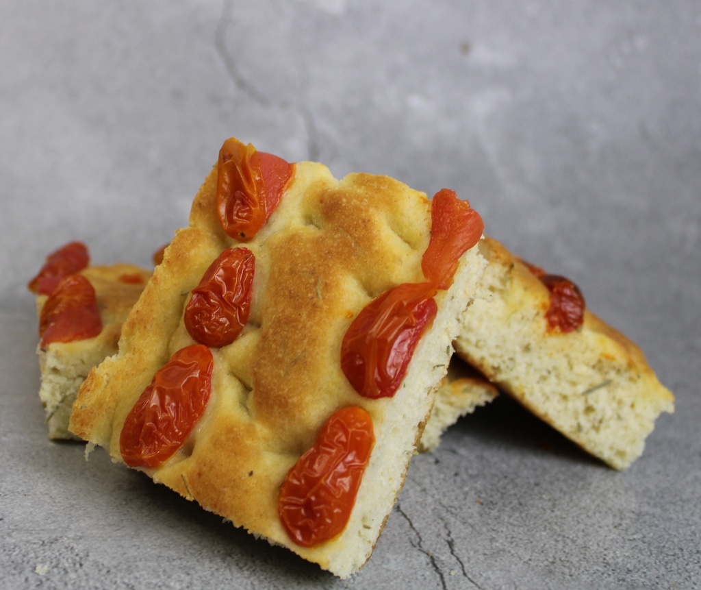 Focacia With Rosemary & Cherry Tomato 