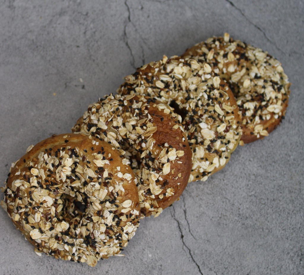 Multicereal Bagels - 6 Pieces