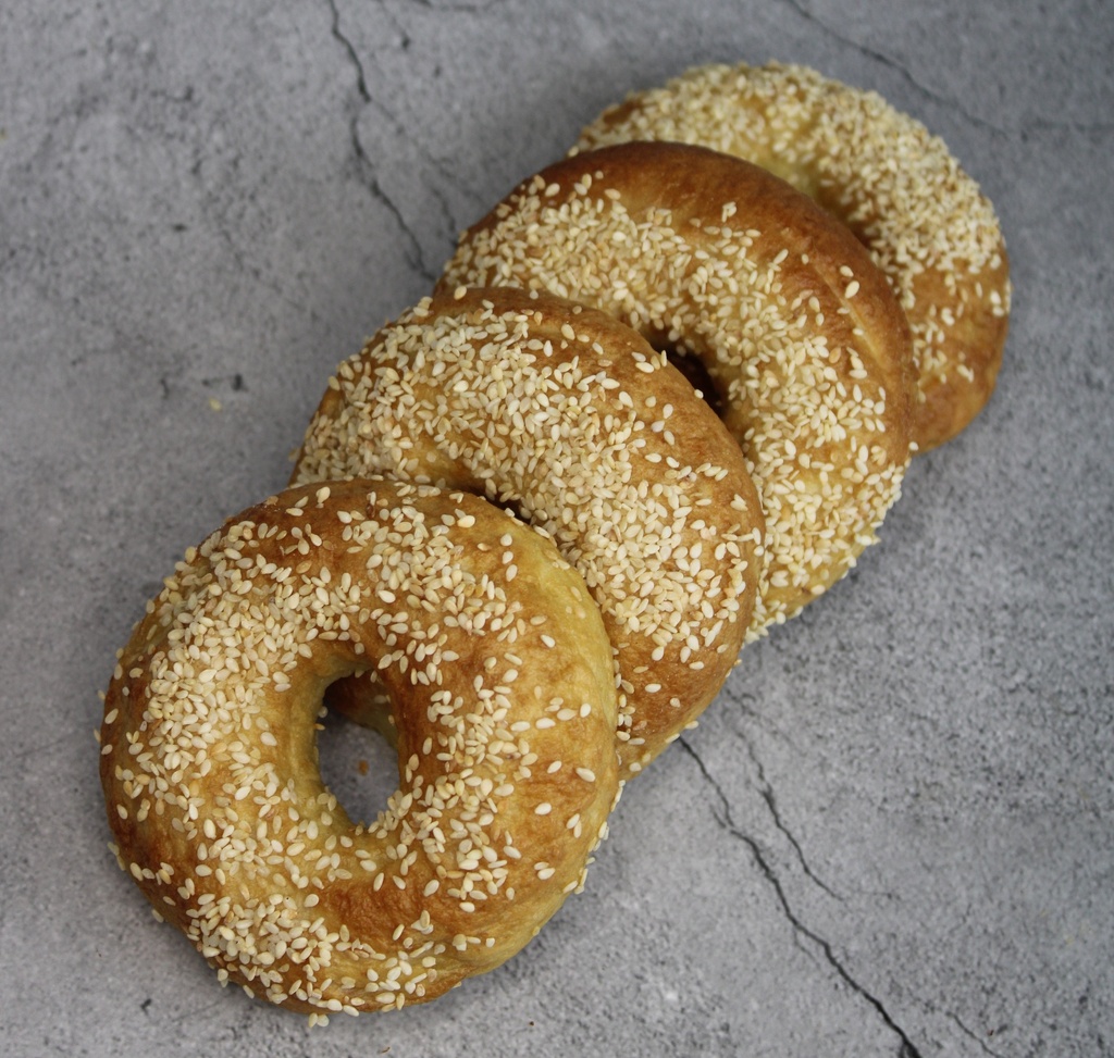 Sesame Bagels - 6 Pieces