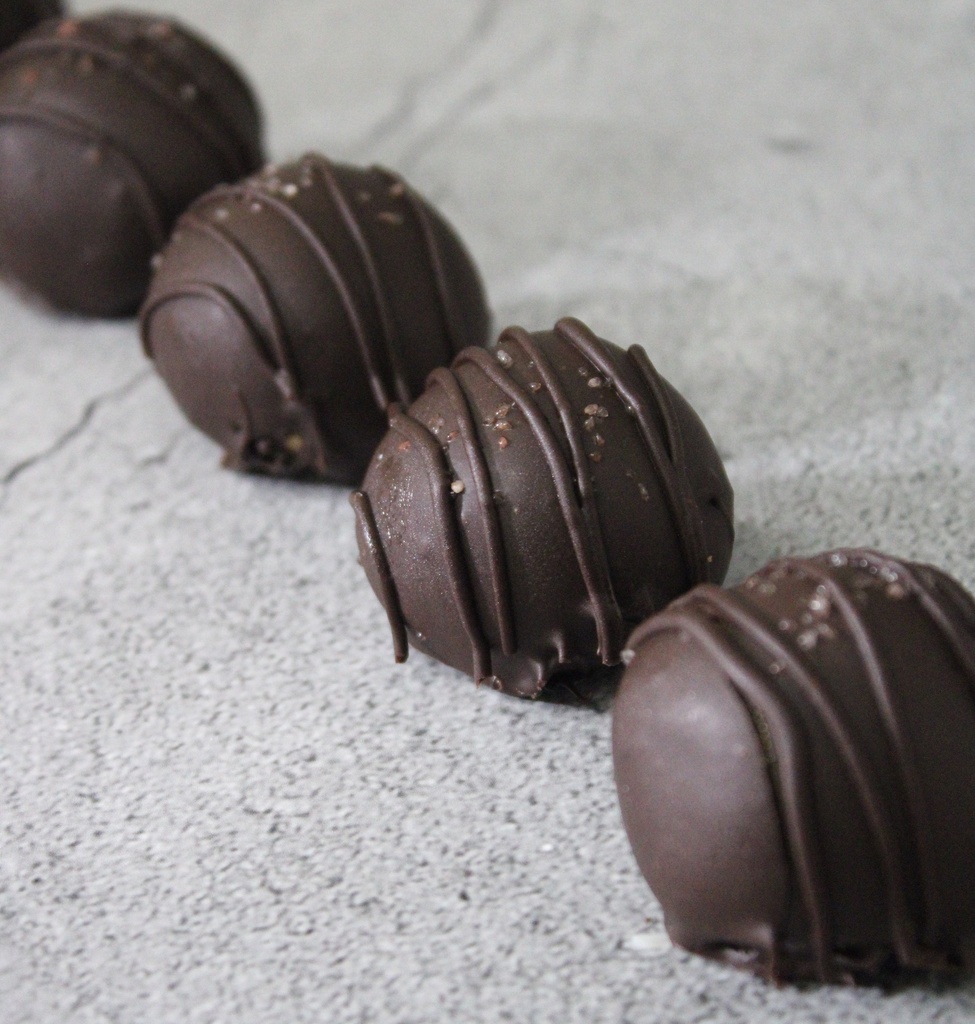 Salted Peanut Butter Balls