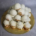 White Chocolate Profiterole Cake
