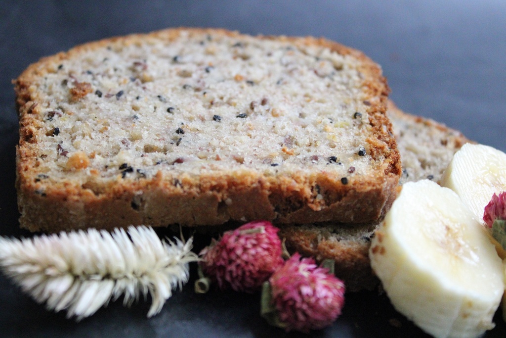 Multi Cereal Banana bread