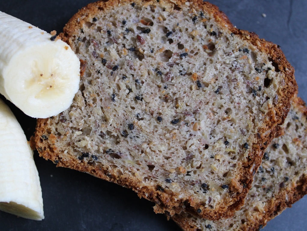 Multi Cereal Banana bread - Loaf - 12 Pieces